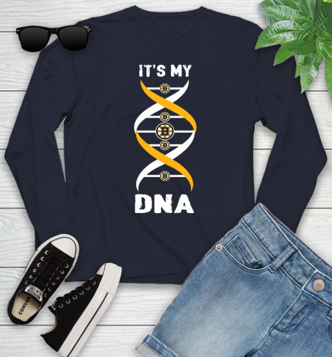 Boston Bruins NHL Hockey It's My DNA Sports Youth Long Sleeve 2