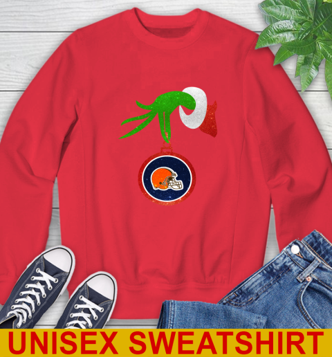 Cleveland Browns Grinch Merry Christmas NFL Football Sweatshirt 10