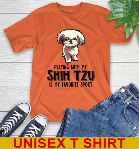 Playing with my shih tzu is my favorite sport 3