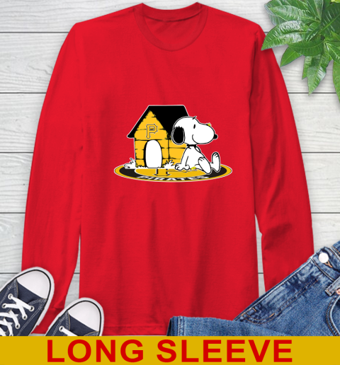 MLB Baseball Pittsburgh Pirates Snoopy The Peanuts Movie Shirt Long Sleeve T-Shirt 10