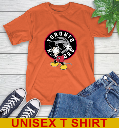 Toronto Raptors NBA Basketball Dabbing Mickey Disney Sports T-Shirt 5