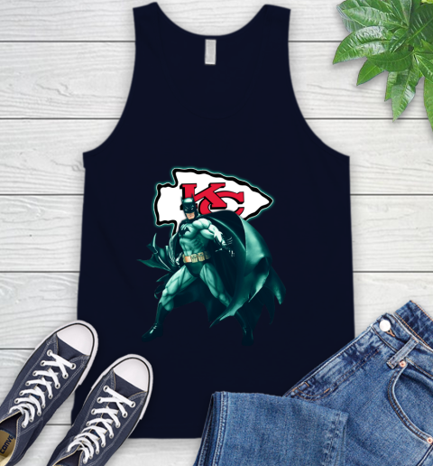 NFL Batman Football Sports Kansas City Chiefs Tank Top 3