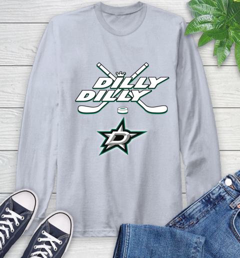 NHL Dallas Stars Dilly Dilly Hockey Sports Long Sleeve T-Shirt 6