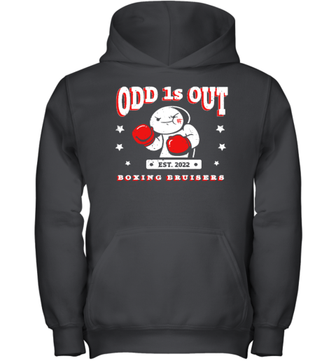 Theodd1sout Boxing Bruiser Varsity Youth Hoodie