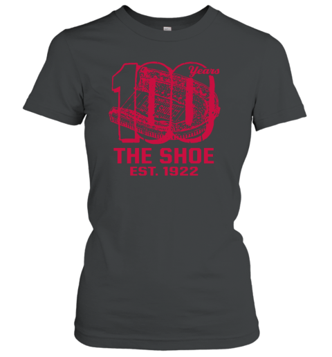 100th Celebration Ohio State Buckeyes Stadium The Shoe Est 1922 Women's T-Shirt