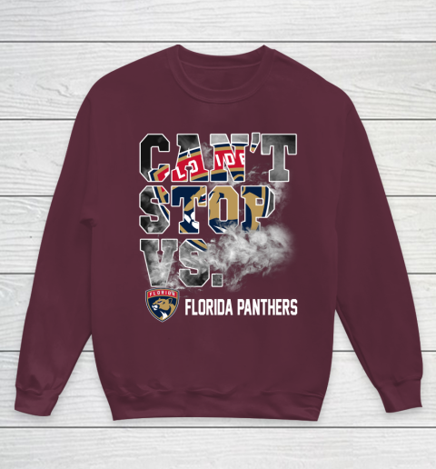 NHL Florida Panthers Hockey Can't Stop Vs Youth Sweatshirt 4