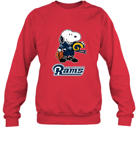 Los Angeles Rams Snoopy Dog Christmas Ugly Sweater –