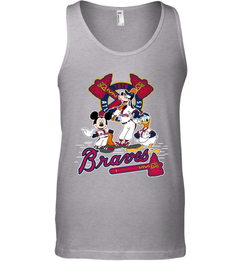 The best selling] Custom Atlanta Braves Mickey Mouse Disney All