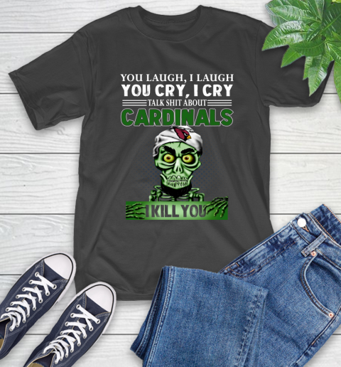 NFL Talk Shit About Arizona Cardinals I Kill You Achmed The Dead Terrorist Jeffrey Dunham Football T-Shirt