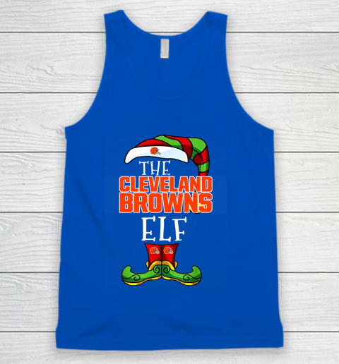 Cleveland Browns Christmas ELF Funny NFL Tank Top 4