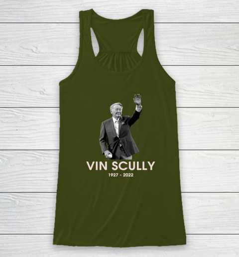 Rip Vin Scully 1927  2022 Racerback Tank 2