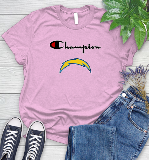 NFL Football Los Angeles Chargers Champion Shirt Women's T-Shirt 8