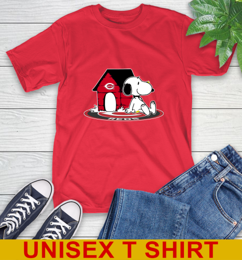 MLB Baseball Cincinnati Reds Snoopy The Peanuts Movie Shirt T-Shirt 10