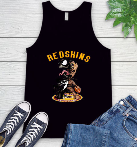 NFL Washington Redskins Football Venom Groot Guardians Of The Galaxy Tank Top 2