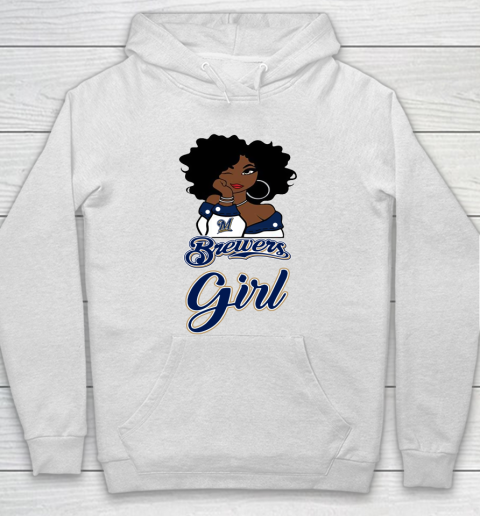 Milwaukee Brewerss Girl MLB Hoodie