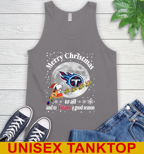 Tennessee Titans Merry Christmas To All And To Titans A Good Season NFL Football Sports Tank Top 6