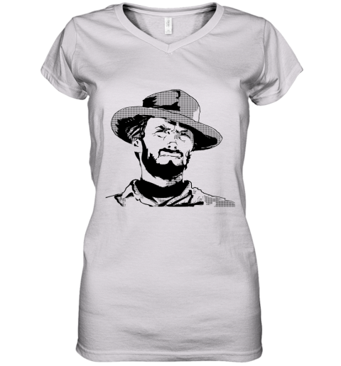 Clint Eastwood Women's V-Neck T-Shirt