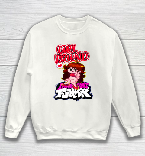Graphic Friday Night Funkin Girlfriend Vaporwave For Fans Sweatshirt