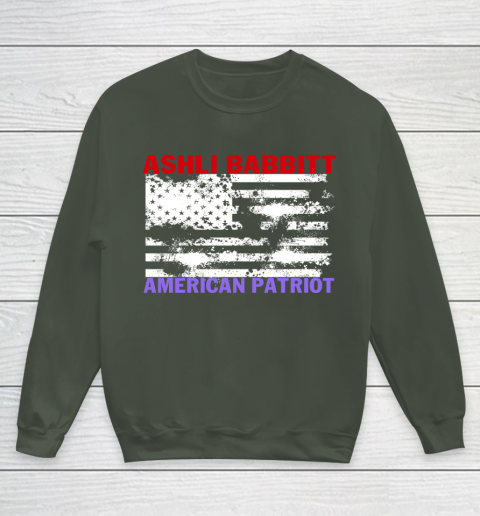 Sears Ashli Babbitt Shirt American Patriot Youth Sweatshirt 8