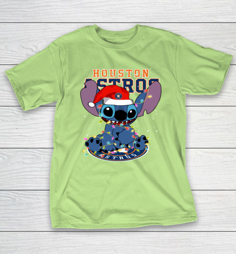 Houston Astros MLB noel stitch Baseball Christmas T-Shirt 6