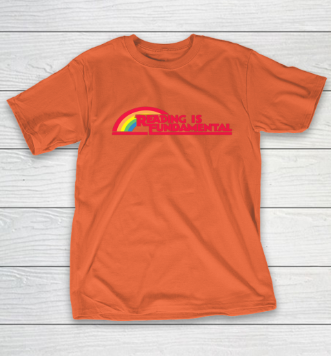 Reading Rainbow t shirt Reading is Fundamental Gay Rainbow T-Shirt 3