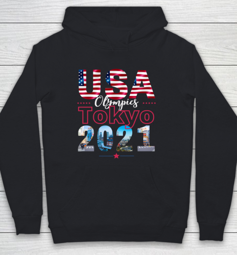 USA Olympics Team Tokyo Olympics 2021 Youth Hoodie
