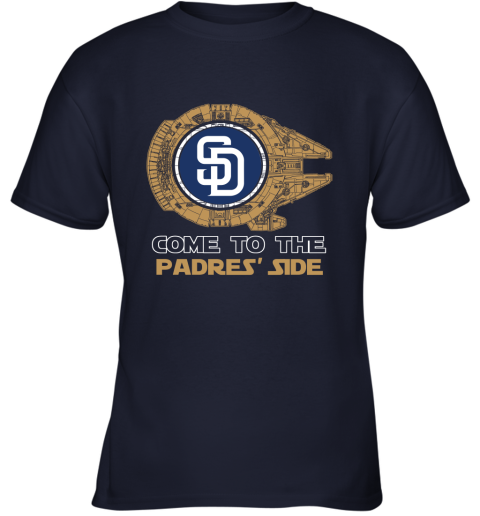 Youth Gold San Diego Padres Logo T-Shirt 