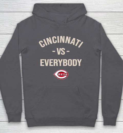Cincinnati Reds Vs Everybody Hoodie 4