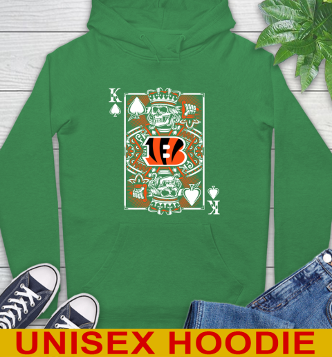 Cincinnati Bengals NFL Football The King Of Spades Death Cards Shirt Hoodie 8