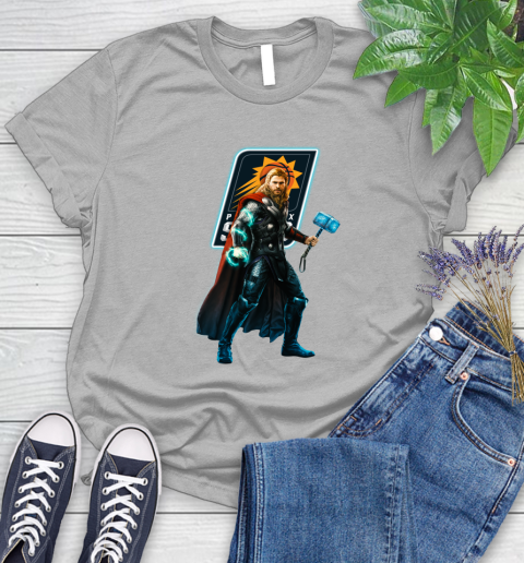 NBA Thor Avengers Endgame Basketball Phoenix Suns Women's T-Shirt 5