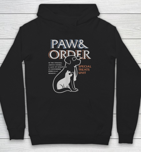 Paw and Order Special Feline Unit Pets Training Dog And Cat Hoodie