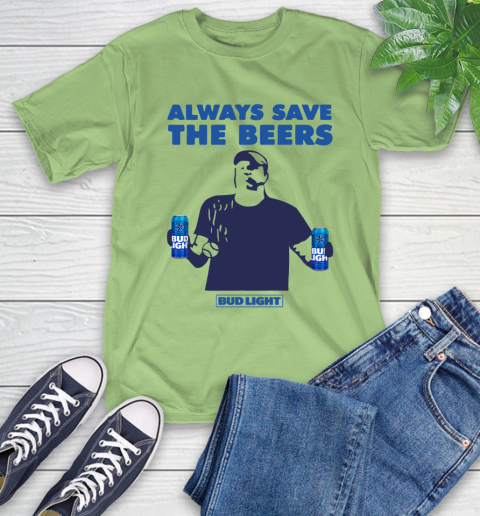 Always Save The Bees Beers Bud Light Jeff Adams Beers Over Baseball T-Shirt 9