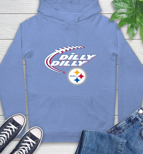 NFL Pittsburgh Steelers Dilly Dilly Football Sports Hoodie 11