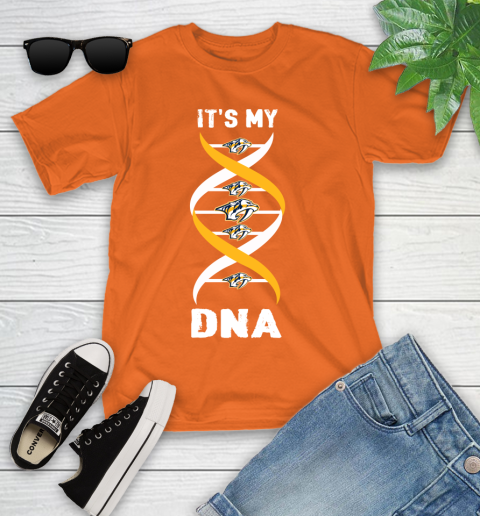 Nashville Predators NHL Hockey It's My DNA Sports Youth T-Shirt 9