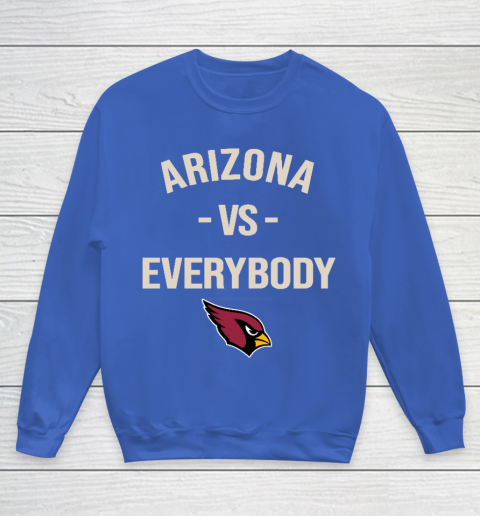 Arizona Cardinals Vs Everybody Youth Sweatshirt 6