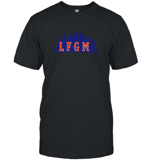 LFGM Shirt Baseball Fan Gifts Unisex Jersey Tee
