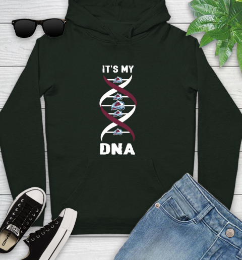 Colorado Avalanche NHL Hockey It's My DNA Sports Youth Hoodie 14