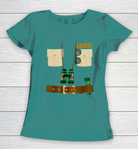 Zoo Keeper Halloween Costume Diy Gift Jungle Safari Explorer T-Shirt Zoo Keeper Halloween Costume Diy Gift Jungle Safari Explorer T-Shirt