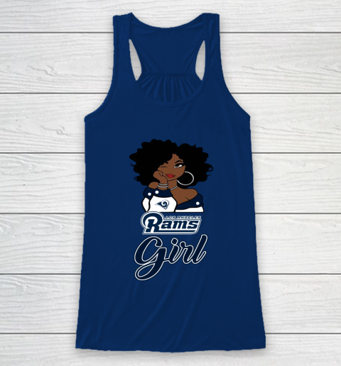 Los Angeles Rams Girl NFL Racerback Tank 7