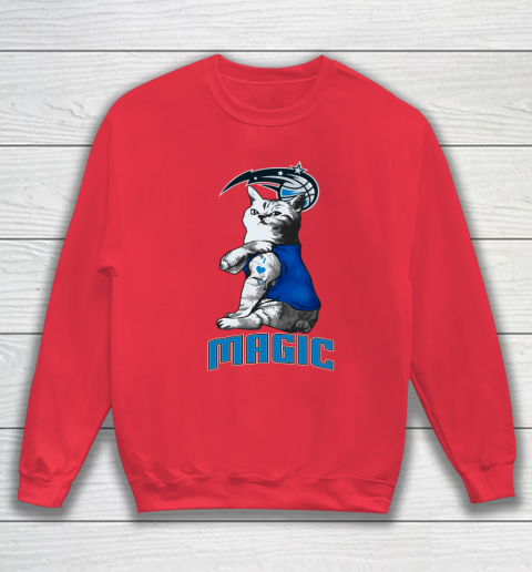 NBA Basketball My Cat Loves Orlando Magic Sweatshirt 7