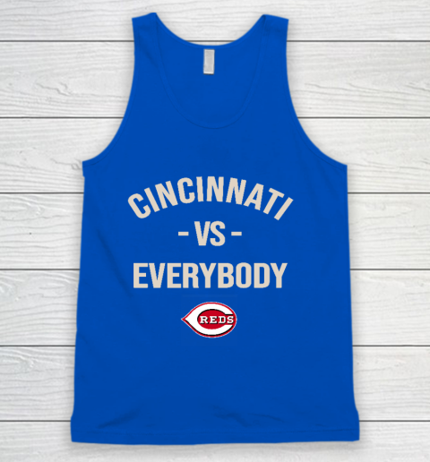 Cincinnati Reds Vs Everybody Tank Top 4