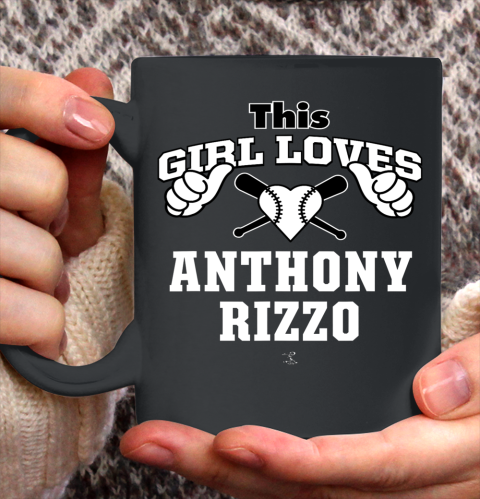 Anthony Rizzo Tshirt This Girl Loves Rizzo Ceramic Mug 11oz