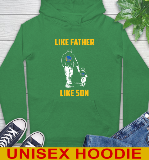 Golden State Warriors NBA Basketball Like Father Like Son Sports Hoodie 8
