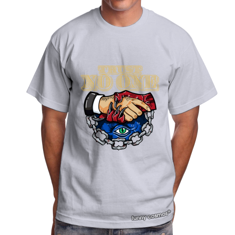 Air Jordan 1 Fearless Blue The Great Matching Sneaker Tshirt Trust No One Eye Red and Blue Jordan Tshirt