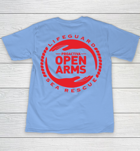 Open Arms Pep Guardiola - Print On Front And Back Youth T-Shirt 15