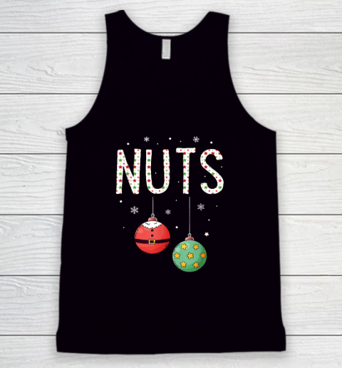 Chest Nuts Matching Christmas Funny Couples Tank Top