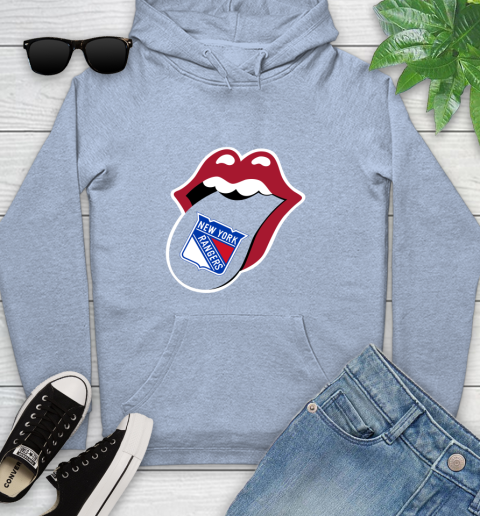 New York Rangers NHL Hockey Lips I Root For My Team Adoring Fan 146