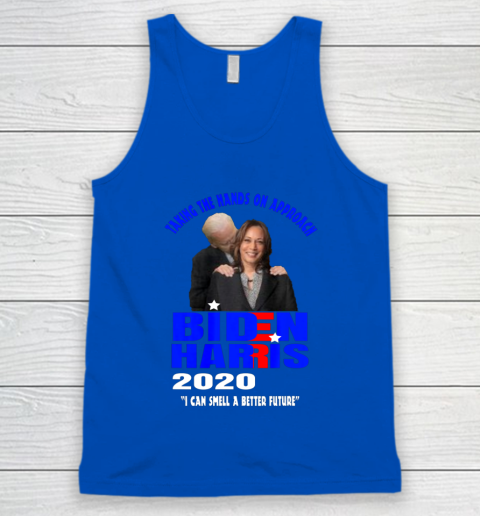 Anti Joe Biden Kamala Harris Hands On Can Smell The Future Tank Top 4