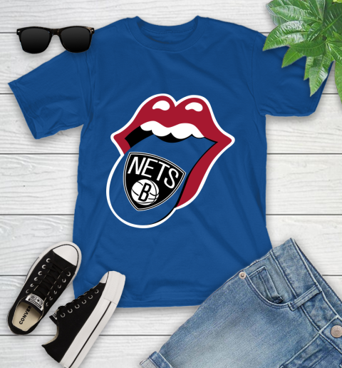 Brooklyn Nets NBA Basketball Lips I Root For My Team Adoring Fan 111