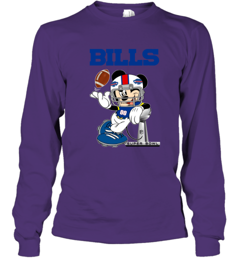 NFL Buffalo Bills Mickey Mouse Disney Super Bowl Football Youth T